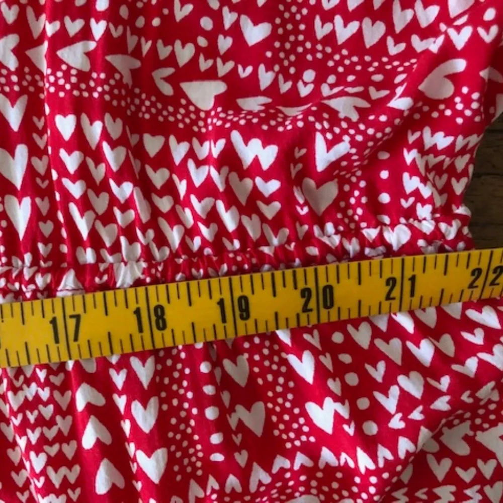Victoria's Secret “Hearts for My Sweet Heart” Red & White Short Kimono Robe O/S - Picture 10 of 16